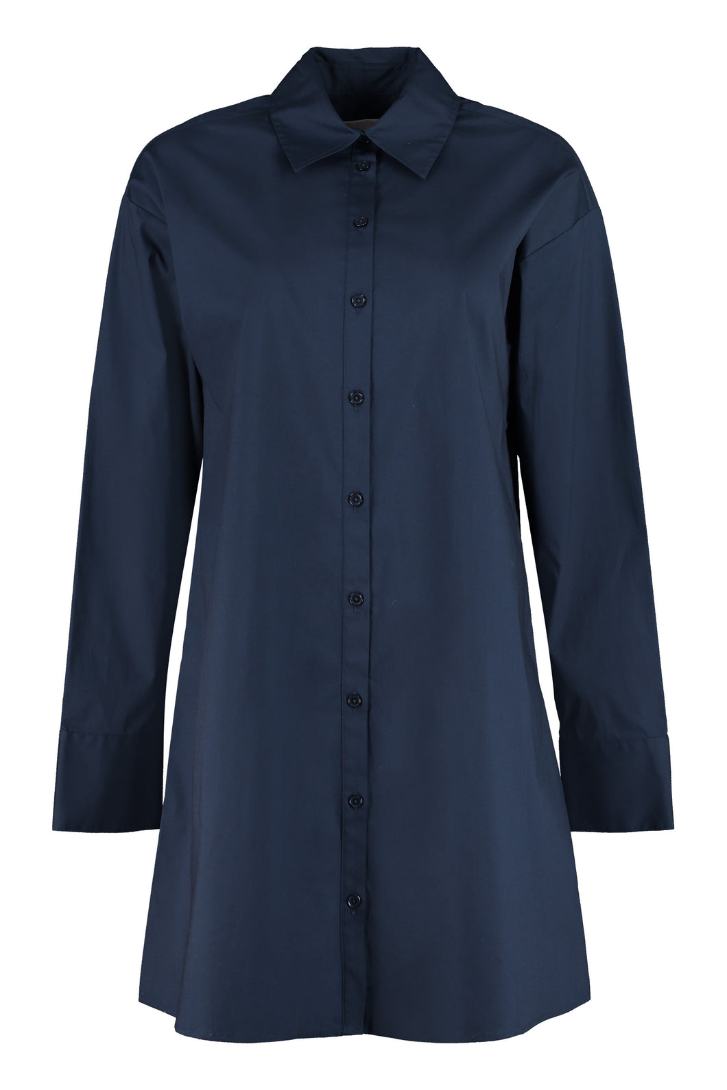 Cotton shirtdress