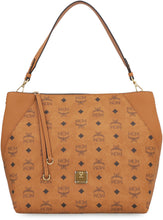 Carica l'immagine nel visualizzatore di Gallery, Borsa a spalla Klara in pelle con logo all-over
