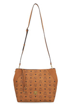 Carica l'immagine nel visualizzatore di Gallery, Borsa a spalla Klara in pelle con logo all-over
