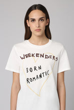 Carica l'immagine nel visualizzatore di Gallery, T-shirt girocollo Nervi in cotone
