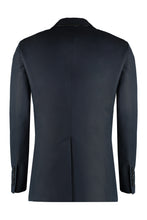 Load image into Gallery viewer, Cotton blend single-breast jacket
