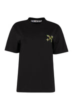 Carica l'immagine nel visualizzatore di Gallery, T-shirt in cotone con ricamo
