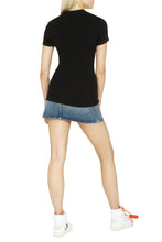 Carica l'immagine nel visualizzatore di Gallery, T-shirt in cotone a costine
