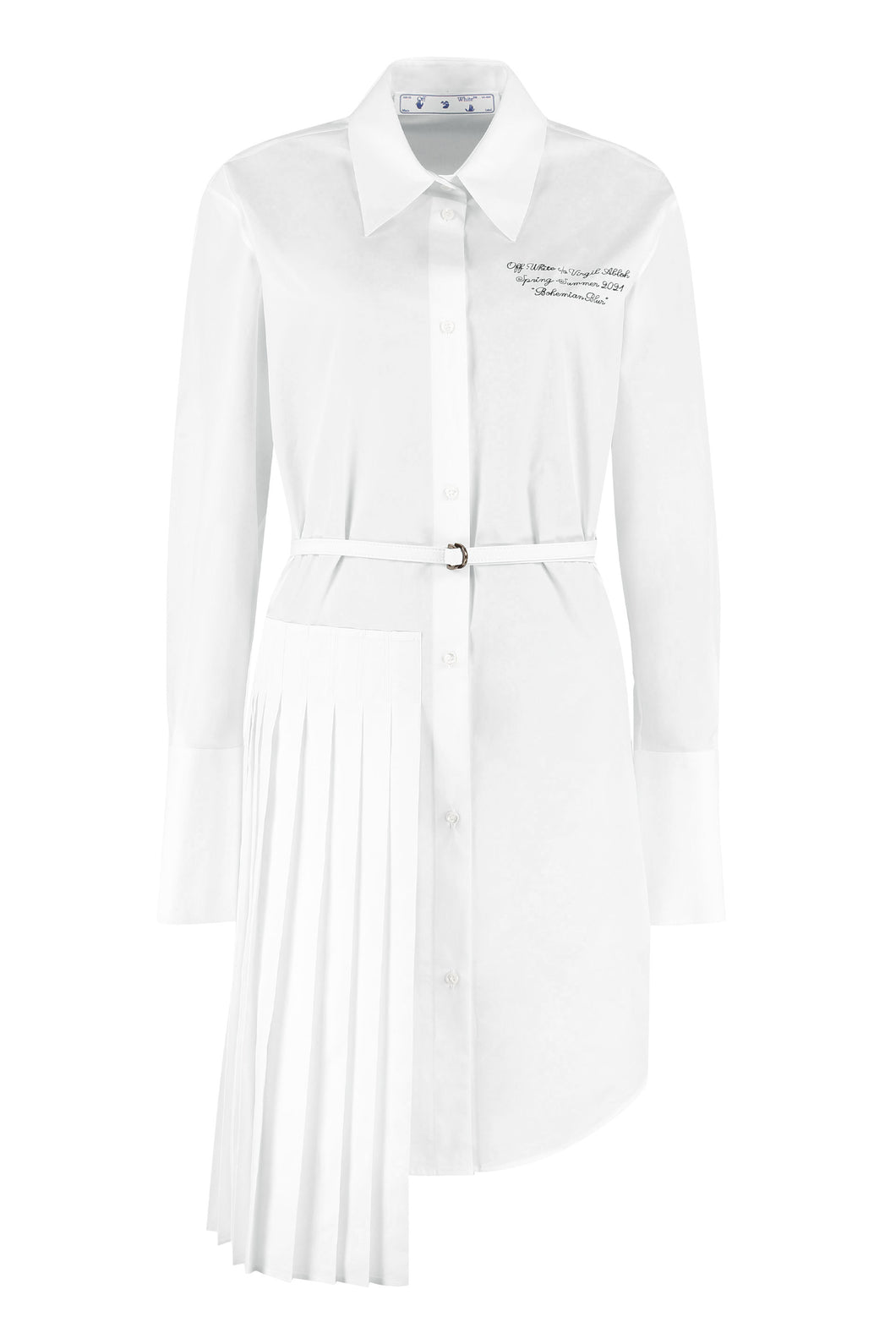 Cotton shirtdress