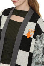 Carica l'immagine nel visualizzatore di Gallery, Cardigan in maglia jacquard
