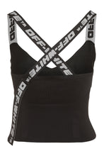 Carica l'immagine nel visualizzatore di Gallery, Crop-top in maglia a costine
