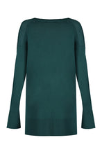 Carica l'immagine nel visualizzatore di Gallery, Maglione in lana con scollo a V
