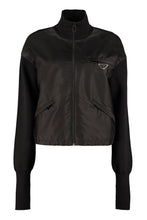 Carica l'immagine nel visualizzatore di Gallery, Cardigan in Re-Nylon e maglia
