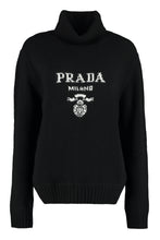 Carica l'immagine nel visualizzatore di Gallery, Pullover dolcevita in lana e cachemire
