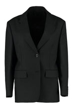 Load image into Gallery viewer, Wool pinstripe blazer
