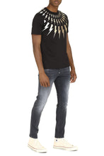 Carica l'immagine nel visualizzatore di Gallery, T-shirt con maniche corte e stampa
