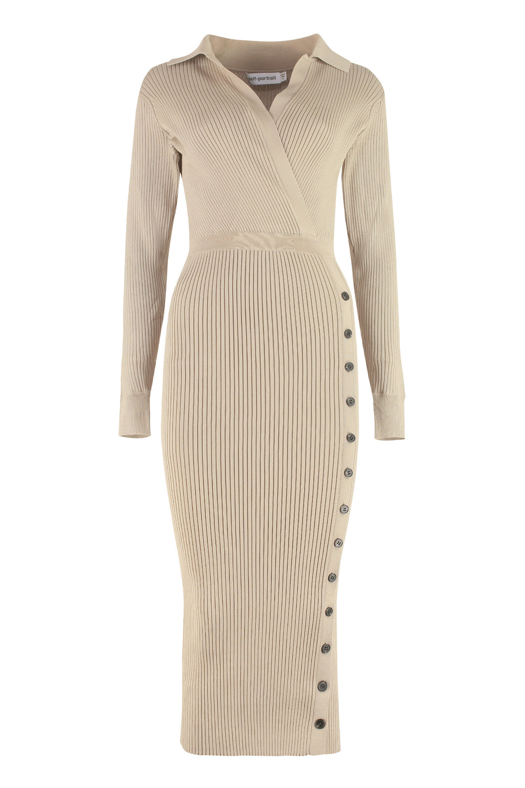 Ribbed knit dress