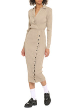 Load image into Gallery viewer, Ribbed knit dress
