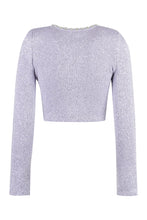 Carica l'immagine nel visualizzatore di Gallery, Cardigan corto in maglia
