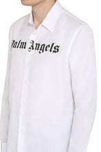 Carica l'immagine nel visualizzatore di Gallery, Camicia in cotone con stampa logo
