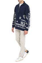 Carica l'immagine nel visualizzatore di Gallery, Maglione con zip e collo alto
