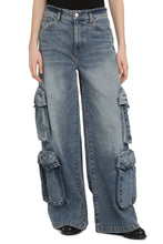 Carica l'immagine nel visualizzatore di Gallery, Jeans baggy cargo
