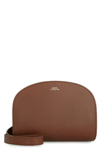 Load image into Gallery viewer, Demi-Lune mini leather crossbody bag
