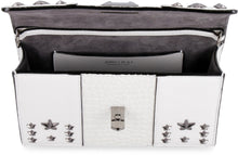 Load image into Gallery viewer, Pyxis croco-print leather clutch
