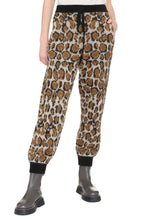 Carica l'immagine nel visualizzatore di Gallery, Pantaloni in maglia con motivo animalier
