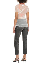 Carica l'immagine nel visualizzatore di Gallery, T-shirt asimmetrica in tulle
