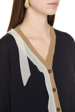 Load image into Gallery viewer, Wool blend cardigan with buttons

