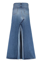 Carica l'immagine nel visualizzatore di Gallery, Gonna lunga in denim
