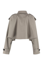 Carica l'immagine nel visualizzatore di Gallery, Trench coat corto in cotone
