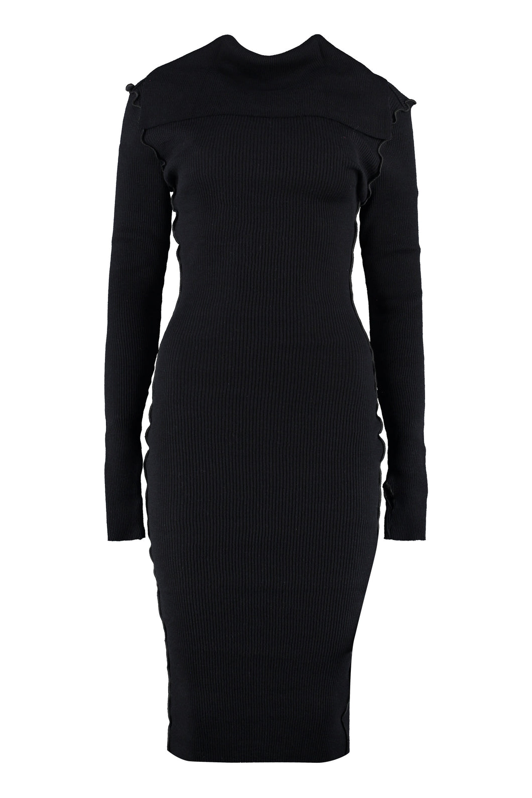 Ribbed knit dress