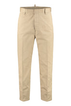 Carica l'immagine nel visualizzatore di Gallery, Pantaloni cropped-fit in cotone
