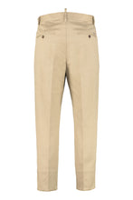 Carica l'immagine nel visualizzatore di Gallery, Pantaloni cropped-fit in cotone
