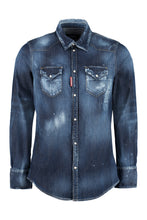 Carica l'immagine nel visualizzatore di Gallery, Camicia in denim délavé
