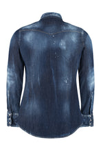 Carica l'immagine nel visualizzatore di Gallery, Camicia in denim délavé
