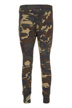 Carica l'immagine nel visualizzatore di Gallery, Pantaloni in cotone stampa camouflage
