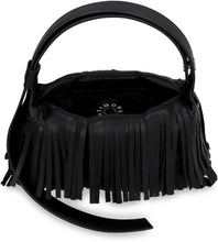 Carica l'immagine nel visualizzatore di Gallery, Borsa Mini Puffin in pelle vegan con frange
