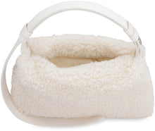 Load image into Gallery viewer, Mini Puffer faux shearling bag
