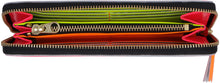 Carica l'immagine nel visualizzatore di Gallery, Portafoglio zip-around in pelle
