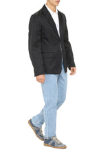 Load image into Gallery viewer, Nylon single-breasted blazer
