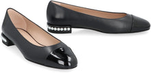 Carica l'immagine nel visualizzatore di Gallery, Ballerine Pearl Flat in pelle
