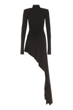 Load image into Gallery viewer, Nancya crêpe asymmetric dress
