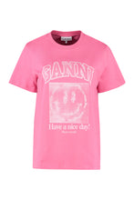 Carica l'immagine nel visualizzatore di Gallery, T-shirt Smiley in cotone
