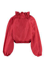 Carica l'immagine nel visualizzatore di Gallery, Blusa in cotone con ruches
