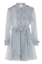 Load image into Gallery viewer, Tulle trench coat
