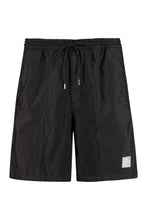 Load image into Gallery viewer, Collins logo print track shorts
