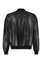 Carica l'immagine nel visualizzatore di Gallery, Bomber reversibile in pelle e Re-Nylon
