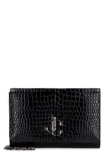 Carica l'immagine nel visualizzatore di Gallery, Clutch Varenne in pelle stampa coccodrillo
