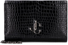 Carica l'immagine nel visualizzatore di Gallery, Clutch Varenne in pelle stampa coccodrillo
