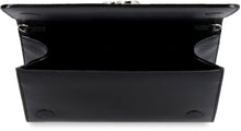 Carica l'immagine nel visualizzatore di Gallery, Clutch Varenne in pelle con logo
