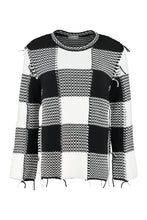 Carica l'immagine nel visualizzatore di Gallery, Maglione girocollo in misto cotone
