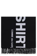 Carica l'immagine nel visualizzatore di Gallery, Sciarpa in lana con stampa logo
